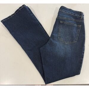 89th & Madison Jeans Womens Size 8 Blue Denim Cotton Stretch Mid Rise Bootcut